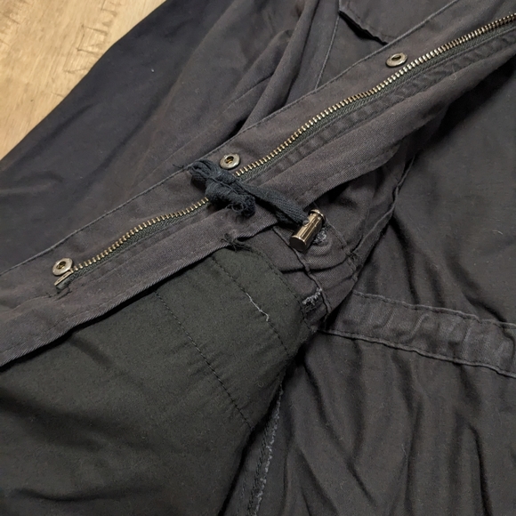 a.n.a Dark Navy Blue Utility Jacket With Pockets - Picture 8 of 16